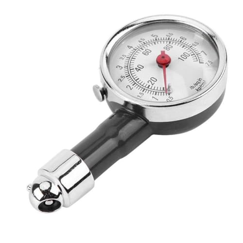 Birudmart 100PSI Analog Meter Tire Pressure Gauge, Vehicle Tester Tyre Air Gauges, Auto Car Tyre Pressure Gauge Multipurpose Use (bm0201)