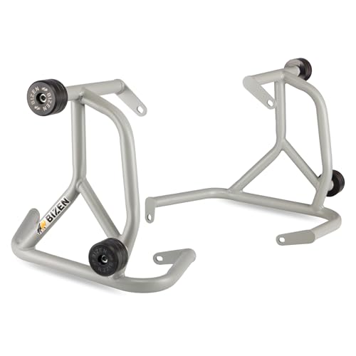 Bizen H'ness 350 Premium Crash Guard with Double Frame Sliders - Red (Fits Honda CB350/ CB350 Classic/ CB350 H’Ness / CB350 RS)