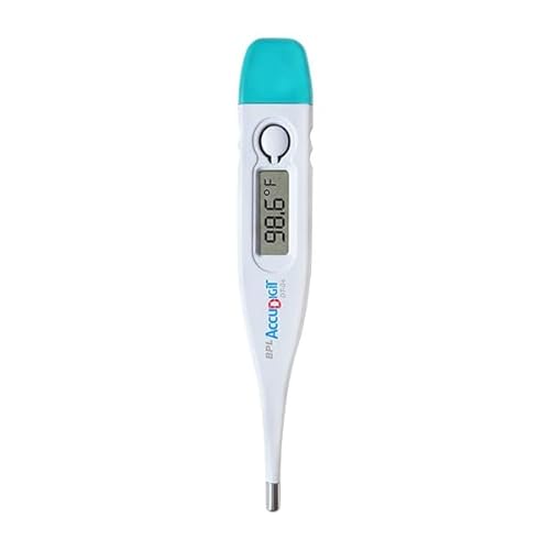 BPL Medical Technologies Accudigit DT04 Digital Thermometer With Quick Measurement of Oral & Underarm Temperature in Celsius & Fahrenheit
