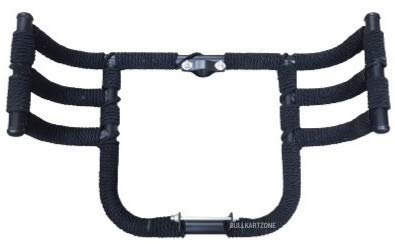 BULLKARTZONE Airfly Crash Guard/Leg Guard For Bullet Bike Enfield Classic 350/500, Standard 350/500, Electra 350, Thunderbird 350/500 (LATEST 2021) Black, Airfly With Rope