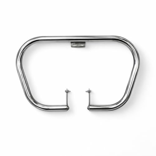 Butterfly 1.5 Inch Big Pipe Leg Guard/Engine Guard for Electra, Standard, Thunderbird & Classic BS3/BS4 – Heavy Duty Stainless Steel | Strong Crash Protection