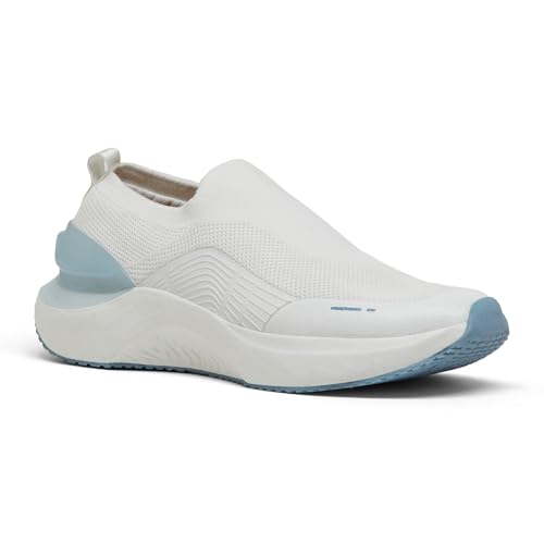 Campus Men's Flynn Walking Shoes WHT/L.Sky - 8UK/India