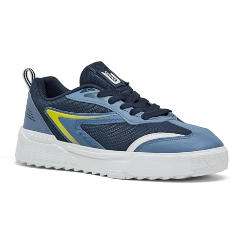 Campus Men's Static Navy/R.Slate Sneakers - 10UK/India 1 Pair