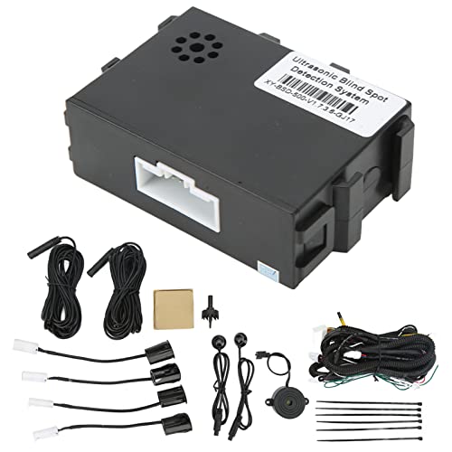 Car Blind Spot Detection System 0-5m Reversing System 0-120cm Blindspot Detection Monitoring Lane Change Assist IP67 Parking System for Vehicle