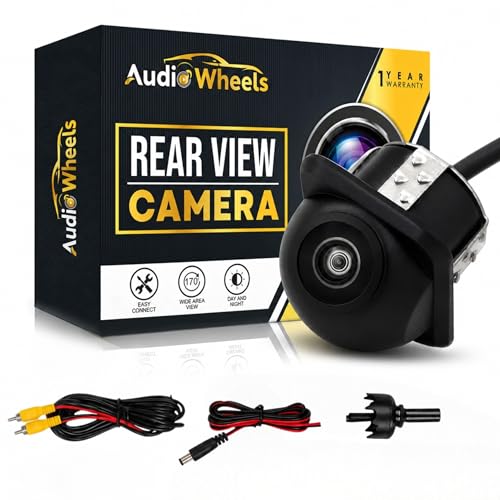Car Dome Fish Eye Camera Backup Rearview Vehicle Automotive Parking HD Night Vision 170-degree Reversing Surveillance AHD Lane Departure Warning Road Safety Monitoring.