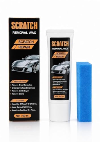 Car Scratch Removal, Car Scratch Remover Paste Wax, Paint Scratch Remover, Dent Remover, Car Rubbing Polish, Scratch Removal