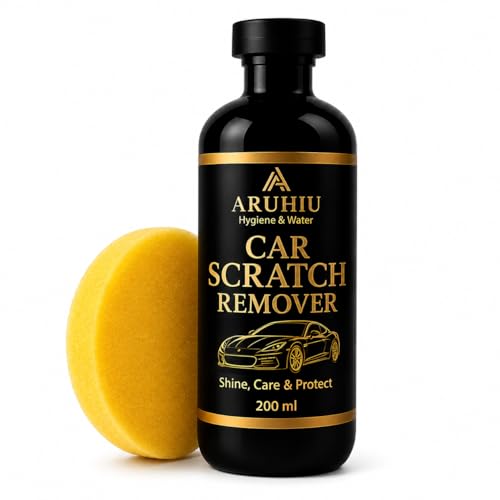 Car Scratch Remover Wax Polish for Vehicles | Repair Deep Scratches Swirl Remover and Paint Restorer Kit with Microfiber Cloth Polishing & Waxing Set for SuperCars, Bikes,
