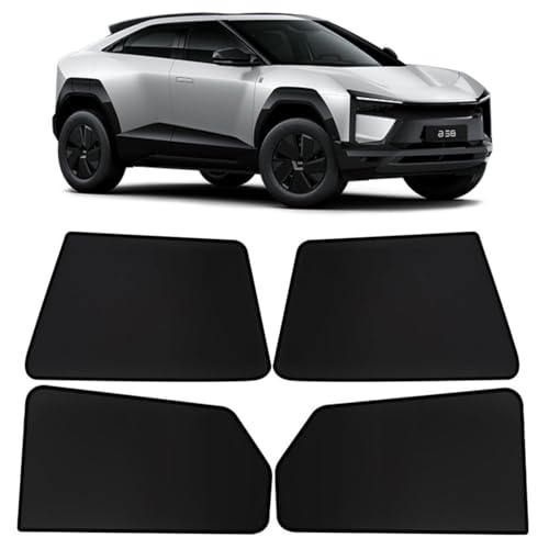 Car Sun Shades for Mahindra BE 6, UV Protection, Easy Install Car Accessories, Fix Sunshades, Custom fit Sun Shades for Side Windows, Set of 4
