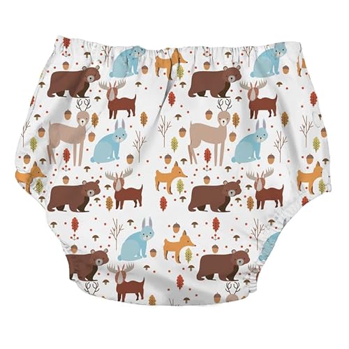 Chinmay Kids Baby Swim Diaper Waterproof Reusable Leakproof Adjustable Infant Pool Pant Boys Girls Swimsuit, Age Group - (9 Months - 24 Months) Bear