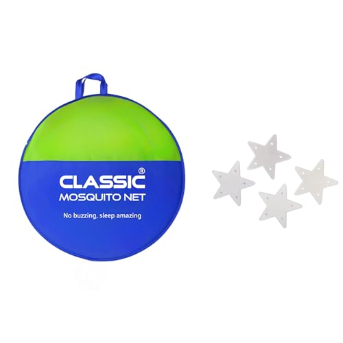 Classic Mosquito Net Cover bag Only(1 Piece) and Star patches only (4 Pair )