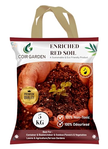COIR GARDEN - PURE RED SOIL FOR PLANTS 5 KG