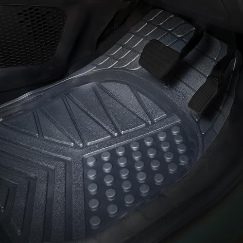 CONTINENTAL [Duramat] Universal Driver Side Car Mat only- Premium Waterproof Car Floor Mats for All Cars, All-Weather Protection Car Foot Mats with Anti-Slip Design (Pack of 1,Black)