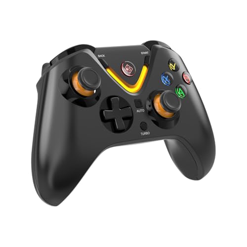 Cosmic Byte Ares Tri-Mode Wireless, Bluetooth, Wired Controller for PC – 2.4GHz, Bluetooth, USB-C Wired, Hall Effect Joysticks & Triggers, Turbo, Auto Turbo,Dual Vibration, Upgraded 1000Hz Polling, Software Support (Black)