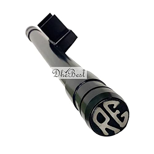 Dhe Best Bike Heavy Duty Single Rod Engine Leg Guard/Legguard Crash Safety Bar Black Compatible with RE Classic Battle Green 350