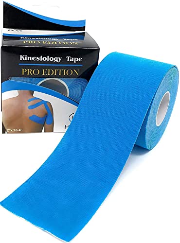 DME SALES Kinesiology Tape for Physiotherapy, Sports Injury, Pain Relief Muscle Tape, for Shoulder, Wings, Arms, Ankle K Taping Waterproof Athletic Tape for Pain Support -2 Inch DKT-1