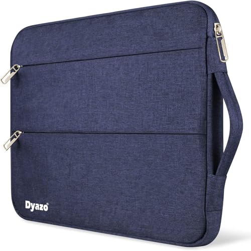 Dyazo 14.1 Inch Laptop Sleeve Case with Handle & Two Front Pockets | Protective Notebook Cover Compatible for MacBook, Lenovo, HP, Dell, Asus, Acer & Other 14