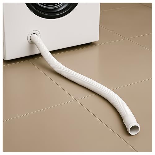 Eightiz 2 Meter Universal Top load/Semi & Fully Automatic Washing Machine Outlet Drain Waste Pipe | Washing Machine Outlet Pipe | Washing Machine Outlet Hose Pipe (Pack of 1)(Outlet, 2mtr)
