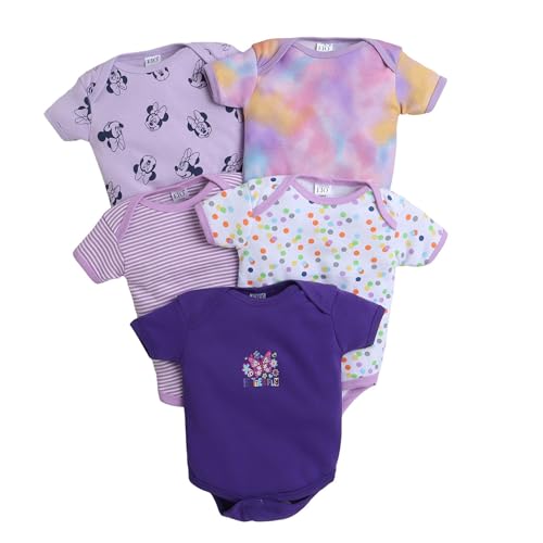 EIO Newborn Baby Cotton Romper Sleepsuit | Half Sleeve Jumpsuit Bodysuit for Boys & Girls | Soft Breathable Baby Clothes Combo Pack