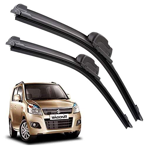 Euro Care Windshield Car Wiper Blades Compatibility With Maruti Suzuki WagonR Old - Set of 2Pc (D-18,P-16)