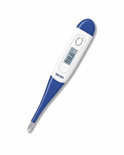 Flexible Tip DMT-423 Digital Thermometer for Fever | Accurate Medical Thermometer for Adults, Kids & Baby | Fast Reading, Oral, Armpit, Rectal Use