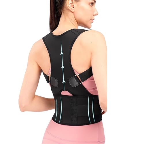 Grin Health Posture Corrector For Men Back Support Belt For Back Pain Spine Posture Corrector For Women Back Straight Belt Back Posture Belt Shoulder Support Belt, Posture Corrector Belt
