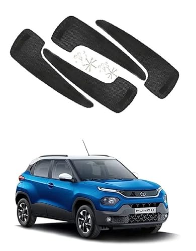 GS Grow n Shine Car Mud Flaps Mud Guard (Set of 4 Pcs) for TATA Punch