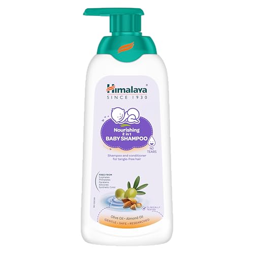 Himalaya 2-in-1 Nourishing Baby Shampoo+Conditioner (400ml)