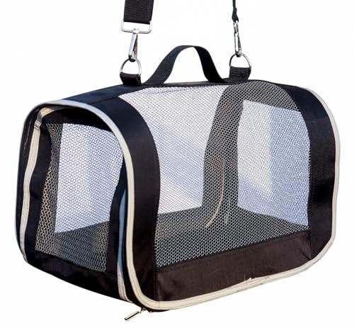 Homecute cat Carrier cage Bag, Breathable & Durable pet Carrier Bag for Cats, Small Dogs, Puppy, Kittens, Birds, Rabbits Airline Travel, Outdoor Travelling Bag for Pet Puppy