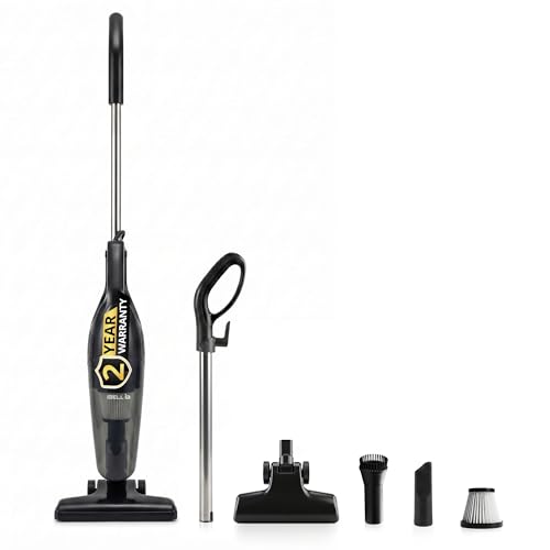 IBELL TURBOSTICK650 Stick Vacuum Cleaner | 600W | 20kPa | HEPA Filter | Bagless Design | Ideal for Floors, Curtains, Carpets, Sofa | Black