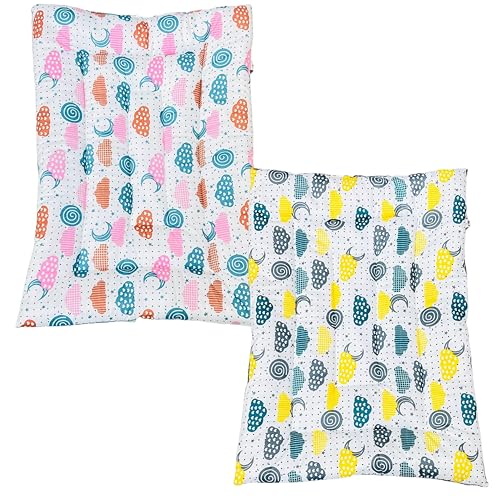 Infantbond New Born Baby Cotton Casual Bed | Godari | Toddlers Baby Bedding | Hand Carry Baby Mattress |Cradle Bed | Multi-Color (0-8 Months)(63 * 38CM) (2)