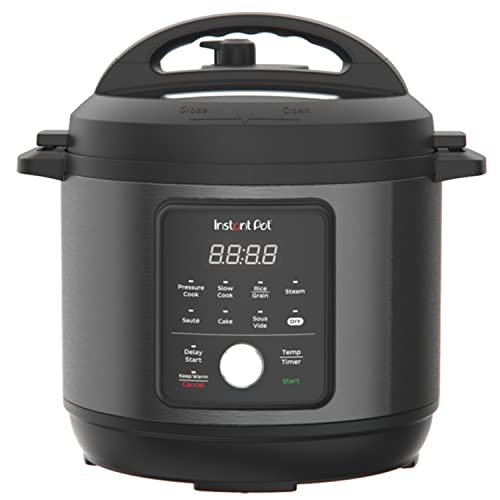 Instant Pot Essential 6QT (5.7L) 9-in-1 Electric Pressure Cooker, SS304 Stainless Steel Inner Pot, Original USA Brand, Slow Cook, Sauté, Steam, Cook Rice & Sous Vide, DIY (40°C to 190°C), 230V