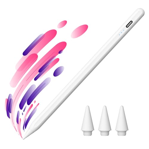 JAMJAKE iPad Pencil, No.1 Sales in US, Stylus with 10 Mins Faster Charge Compatible for 2018-2025 Apple iPad Gen (6/7/8/9/10/11)/ Air (3/4/5/M2/M3)/ Mini (5/6)/ Pro (11