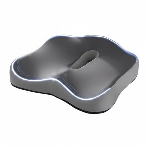 Jehilk Sales Orthopedic Seat Cushion Memory Foam for Office Chair & Car Seat - Coccyx Tailbone Pain Relief Sitting Pillow with Ergonomic U-Shape Design for Long Sitting, Driving & Desk Work