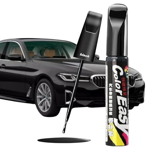 KASHTKAPI Car Scratch Remover Touch Up Paint Pen Automotive Car Paint Pen 2 In 1 Car Paint Scratch Repair for Deep Scratches Special-Purpose Car Paint (BBLACK.1)