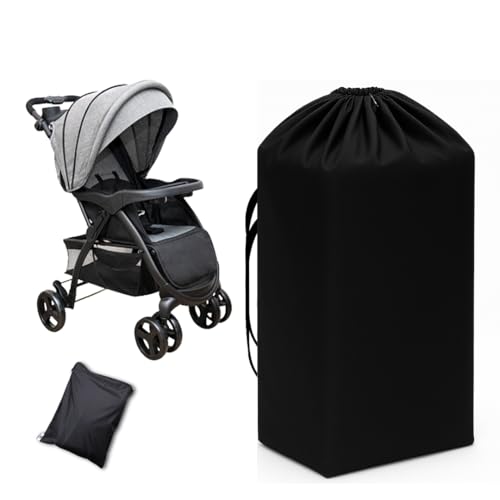 KHOOBREZ Stroller & Baby Seat Travel Cover – Heavy-Duty Waterproof Storage Bag | Fits Most Strollers & Baby Seats (15