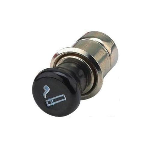 Kingsway kkmcglhtr20001 Premium Car Cigarette Lighter for All Cars (Plugs into 12V Socket of Car) (Black)