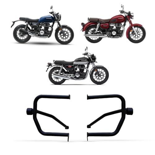 KONNEN Crash Guard Compatible with Honda CB350 / HNESS CB350 / RS CB350 with Frame Sliders (Tourer) (Pair of 1)