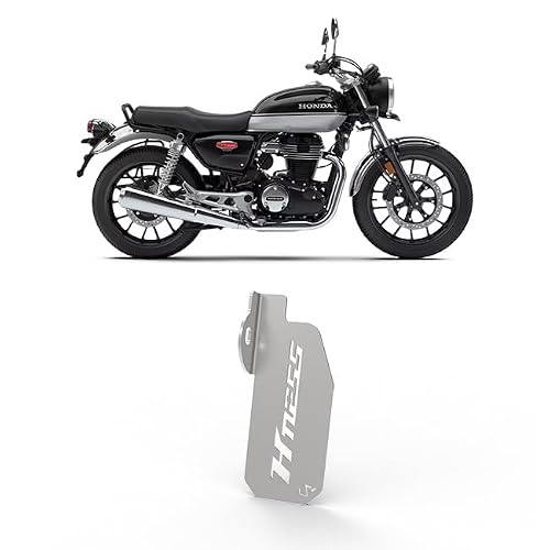KONNEN Pillion footrest Compatible with Honda H’ness CB350 RH (Right Side) (Silver) (Pack of 1)
