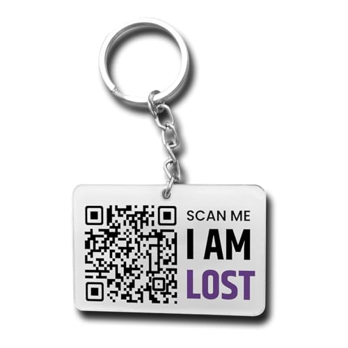 LifeCode QR - Compact Smart Tag | LifeCode Compact Smart QR Code Tracker for Pets Kids School Bags and Luggage GPS-Free Global Tracking System Durable and Easy to Use.