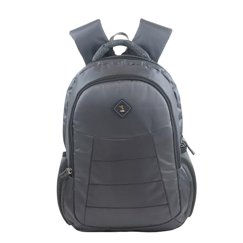 Ligo Classh File Compartment Bag for Men and Women (Grey)