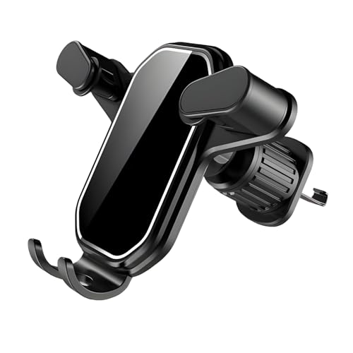 MAPPERZ Car Phone Holder, Air Vent Mount with Automatic Clamping, Anti-Slip Shockproof Mobile Stand Compatible Adjustable with All Smartphones