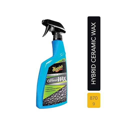 Meguiar's® Hybrid Ceramic Spray Wax | Fruity Cranberry Fragnance | Long lasting ceramic wax protection|Water Repellent Layer |Glossy shine |Easy to use 768 ml