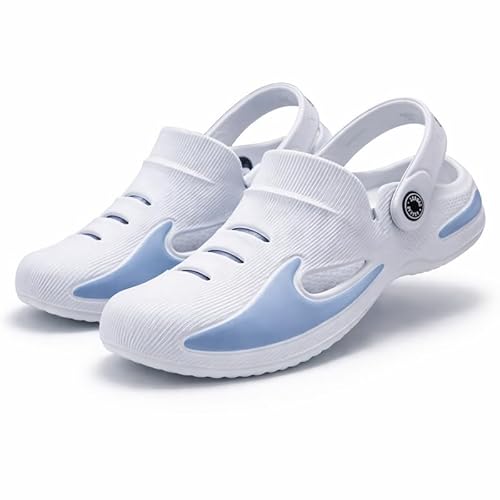 Men’s Comfort Clogs – Ergonomic Slip-On Shoes with Cushioned Footbed, Durable Non-Slip Sole, Perfect for Work, Garden & Travel. Comfortable, Lightweight, Breathable Garden Shoes with Non-Slip Sole for Indoor & Outdoor Use,