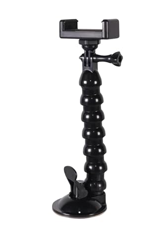 Mereava Car Windshield Phone Holder Navigation Stand Auto Dashboard Suction Cup Car Holder Cell Phone Mount and Car Action Camera Bracket for Automobiles