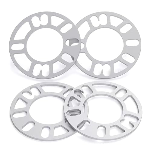MERISHOPP Car Wheel Spacer Shims Plate Lug Wheel Spacer Aluminum Shims Hub Spacer