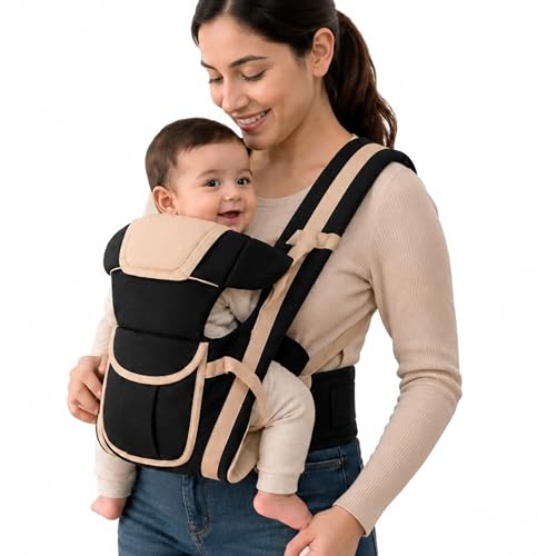 Mommers Baby Carrier | Lightweight & Portable Infants Lounger for Supervised Use | Soft Fabric | Travel Friendly | 0–6 Months