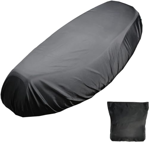 Motorbike Rain Seat Cover Universal Flexible Waterproof Cover Single Bike Seat Cover for Universal for Bike Access 125 Pack of 1