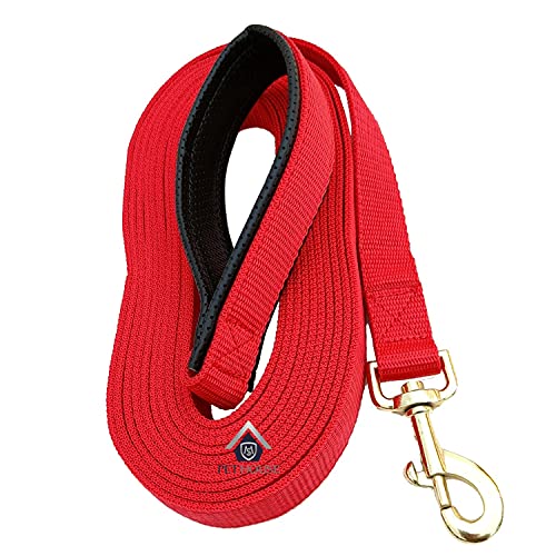 MS PET HOUSE Padded Dog Training Lead Dog Leash 10 Feet Long Leash for Dogs (1