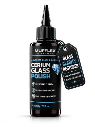 MUFFLEX Cerium Glass Polish Car Glass Clarity Restorer 200ml