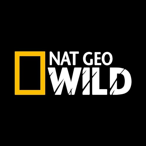NAT Geo Wild Sticker for Car & Bike White Car Stickers National Geographic Sticker